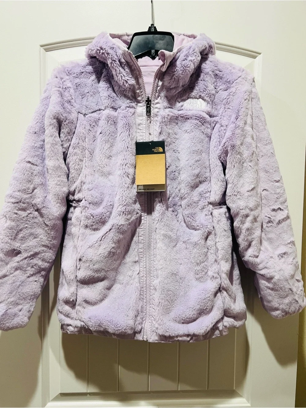 NWT❤️The North Face Girls’ Printed Reversible Mossbud Parka szL(12)